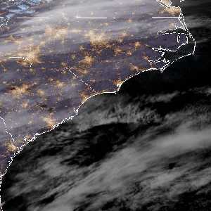 météo tropicale : Image satellite .