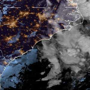 météo tropicale : Image satellite .