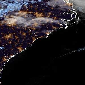météo tropicale : Image satellite .