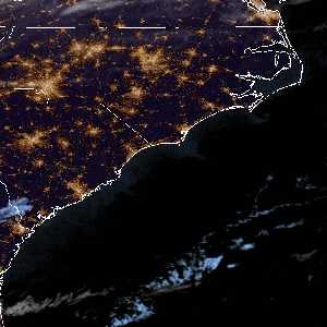 météo tropicale : Image satellite .
