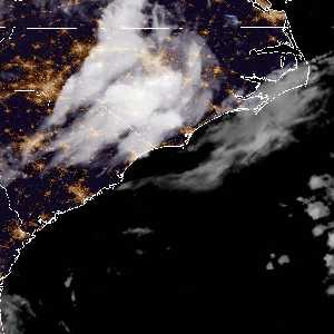 météo tropicale : Image satellite .