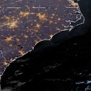 météo tropicale : Image satellite .