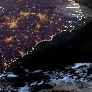 météo tropicale : Image satellite .