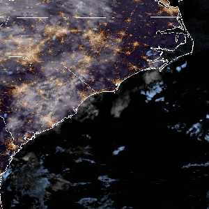 météo tropicale : Image satellite .