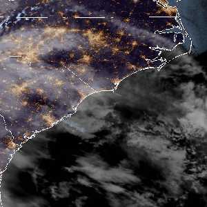 météo tropicale : Image satellite .