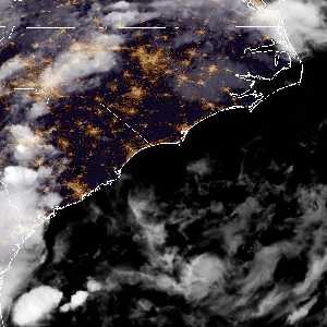 météo tropicale : Image satellite .
