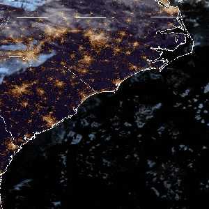 météo tropicale : Image satellite .