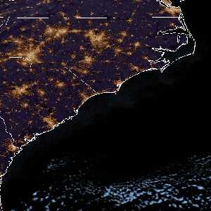 météo tropicale : Image satellite .