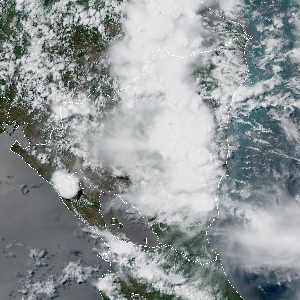 météo tropicale : Image satellite .