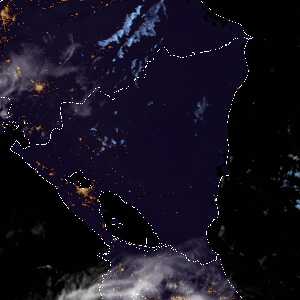 météo tropicale : Image satellite .