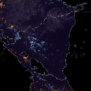 météo tropicale : Image satellite .