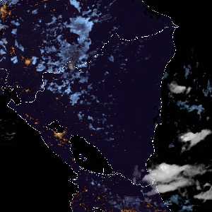 météo tropicale : Image satellite .