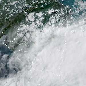 météo tropicale : Image satellite .