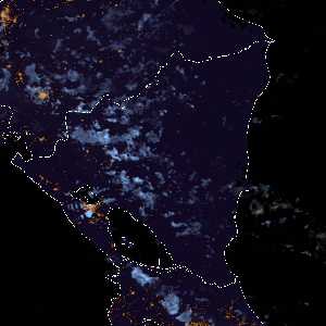 météo tropicale : Image satellite .