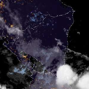 météo tropicale : Image satellite .