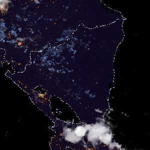 météo tropicale : Image satellite .