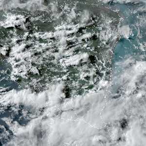 météo tropicale : Image satellite .