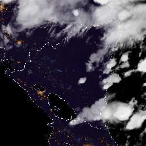 météo tropicale : Image satellite .