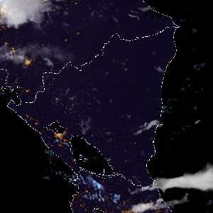 météo tropicale : Image satellite .