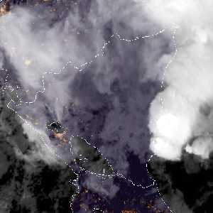 météo tropicale : Image satellite .