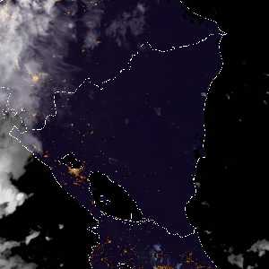 météo tropicale : Image satellite .