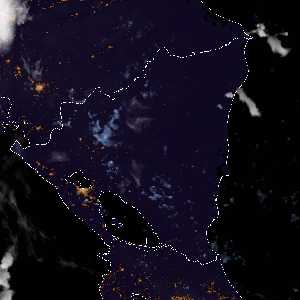météo tropicale : Image satellite .