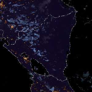 météo tropicale : Image satellite .