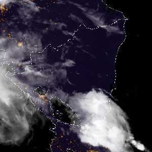 météo tropicale : Image satellite .