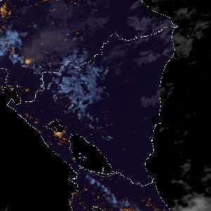 météo tropicale : Image satellite .