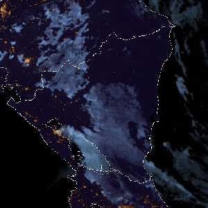 météo tropicale : Image satellite .