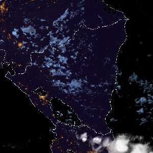 météo tropicale : Image satellite .
