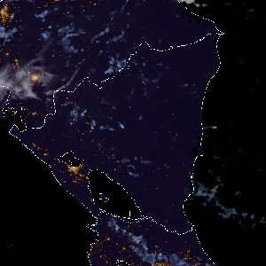 météo tropicale : Image satellite .