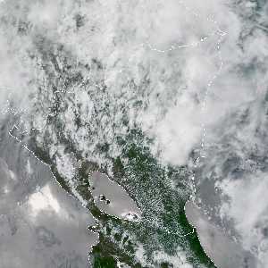 météo tropicale : Image satellite .