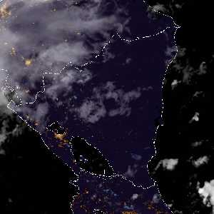 météo tropicale : Image satellite .
