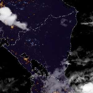 météo tropicale : Image satellite .