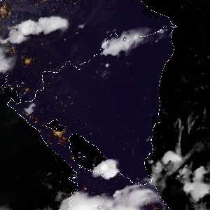 météo tropicale : Image satellite .