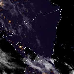 météo tropicale : Image satellite .