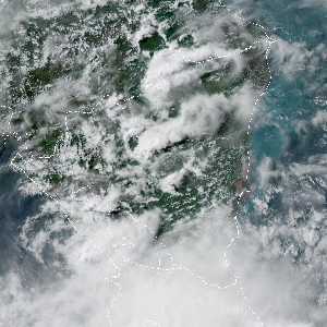 météo tropicale : Image satellite .