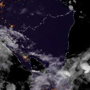 météo tropicale : Image satellite .