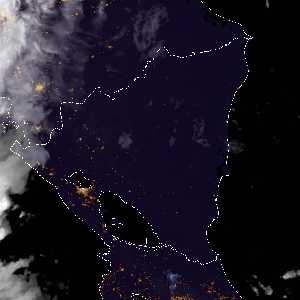 météo tropicale : Image satellite .