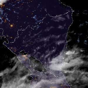 météo tropicale : Image satellite .