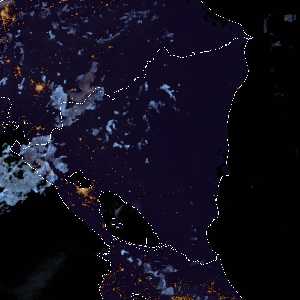 météo tropicale : Image satellite .
