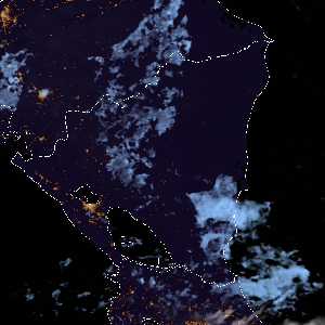 météo tropicale : Image satellite .