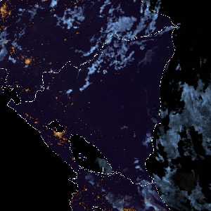 météo tropicale : Image satellite .