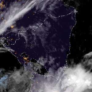 météo tropicale : Image satellite .