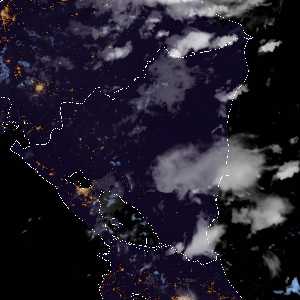 météo tropicale : Image satellite .