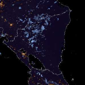 météo tropicale : Image satellite .