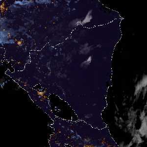 météo tropicale : Image satellite .