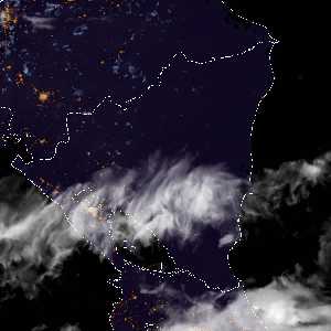 météo tropicale : Image satellite .