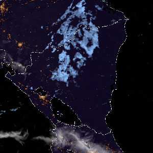 météo tropicale : Image satellite .